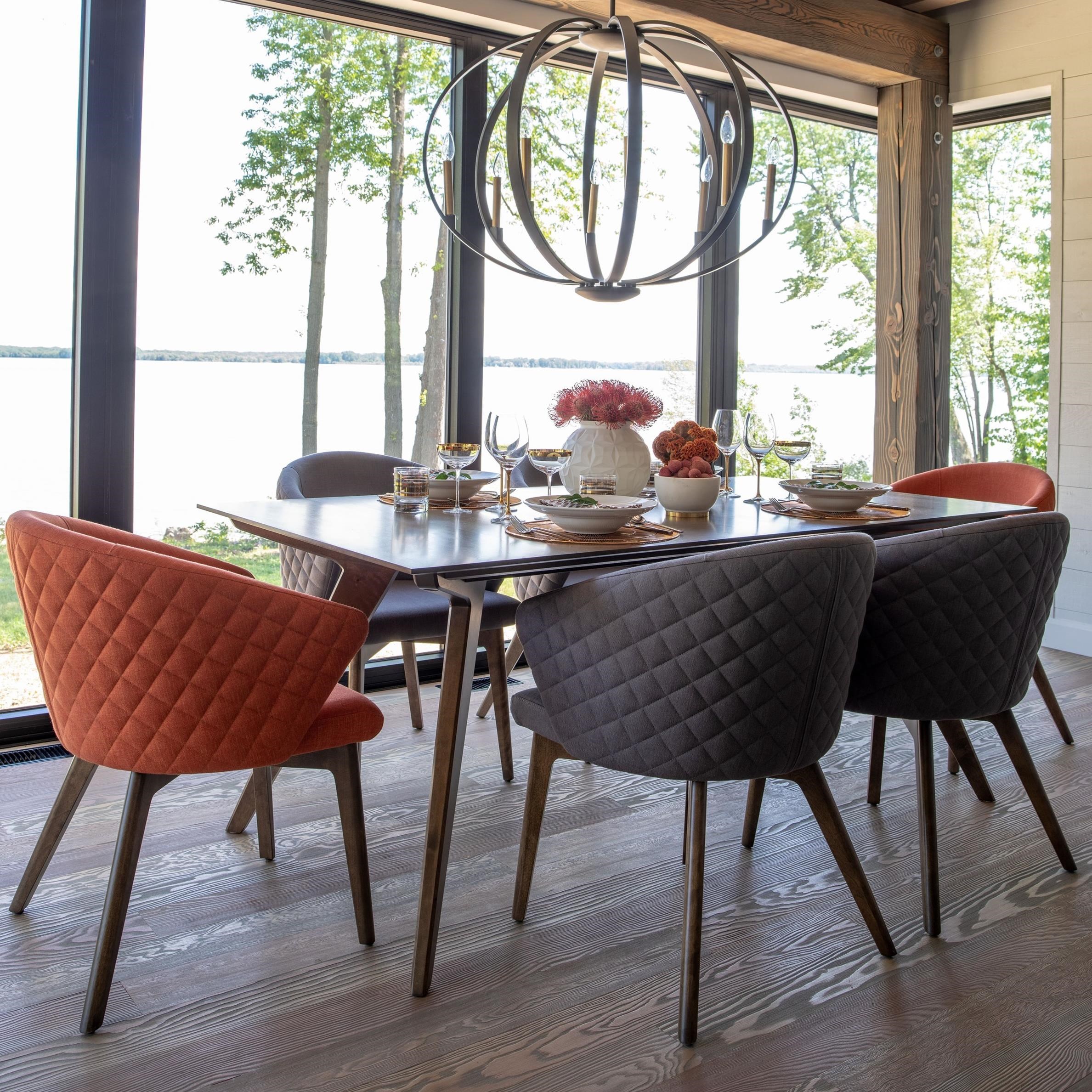 Canadel Downtown Custom Dining TRE4072 2xCNN5139UQ 4xCNN5139TP